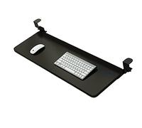 Adjustable Ergonomic Keyboard Tray Under Desk - Support for Keyboard & Mouse Input 25kg Load Capacity Space-Saving Slide-Out Design Impact-Resistant Perfect for Home Office