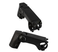 Adjustable Ergotec Urban-Trekking Sepia Stem Riser Black Aluminum 31.8 L 110mm f