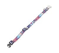 Adjustable Ethnic Style Pet Collar Decorative Printed Dog Neck Accessory for Outdoor Events Lightweight Comfortable Design for Holidays Parties