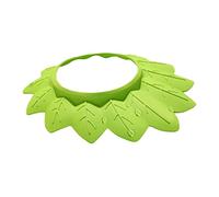 Adjustable Eva Baby Bath Leaf Shape Shampoo Shield Green