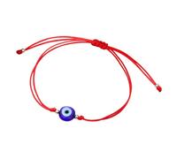 Adjustable Evil Eye Bracelet with Red String Protection Charm Minimalist Wrist Jewelry for Women and Men Lightweight Eye Accessory for Daily Wear and Special Occasions