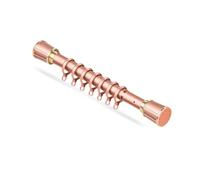 Adjustable Extendable Curtain Rod for Camper Van 40-500 cm No Drill Installation Pink Color Includes 20 Rings Perfect for RV and Camping Use