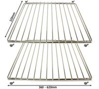 Adjustable Extendable Shelf for Creda Oven Cooker (320 x 360-620mm, Pack of 2)