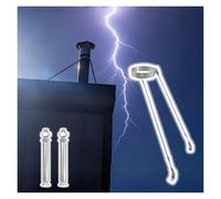 Adjustable Extended Chimney Roof Support Kit for Stove Pipe Stability Against Wind and Snow