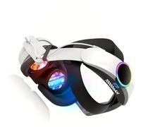 Adjustable Extended Runtime Battery Power Backup Overheating Protective Silicone Comfortable Fit for Gaming Devices Virtual Reality Headsets Battery Pack