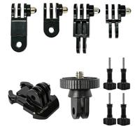 Adjustable Extension Arm Mount Set for GoPro, Quick Release Action Camera Mount with 1/4" Screw Adapter & 4X Thumb Screws, for GoPro Hero 13 12 11 10 9 8 7, for DJI Osmo Action, for AKASO/SJCAM