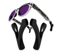 Adjustable Eyeglass Ear Grips Compatible with Oakley Meta HSTN/Vanguard and Ray-Ban Meta Gen 2/Gen 1/Wayfarer/Headliner/Skyler/Starfire Kylie Edition/Adventurer/Fury, Soft & Anti-Slip Retainers