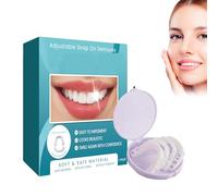 Adjustable Faceted Dentures, Adjustable Dentures to Clip, Temporary Denture, Temporary Denture Denture Denture False Tooth Veneer Dental Denture For Self-Meme Dentistry