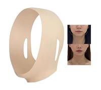 Adjustable Facial Support Wrap, Breathable Chin Strap | Gentle Compression Gear | Soft Skin-Friendly Fabric | Ergonomic Design | Secure Fit Hook | Daytime Relaxation Tool | Reusable |
