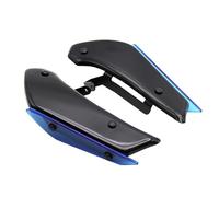 Adjustable fairing Motorcycle Side Downforce Sport Spoilers Fixed Winglet Fairing Wing Cover For S1000RR 2019 2020 2021(Blu)