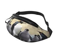 Adjustable Fanny Pack, Hip Pack, Waist Bag for Women & Men Penguin Family