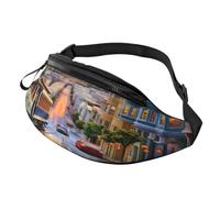Adjustable Fanny Pack, Hip Pack, Waist Bag for Women & Men San Francisco