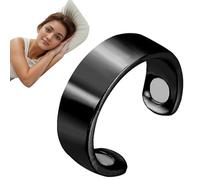 Adjustable Fatigue Relief Sleep Aid Magnetic Acupressure Ring for Men and Women, Stop Snoring Now!