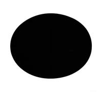 Adjustable Felt Round Table Cover for 36-48 Inch Gaming-Tables, Elastic Cashmere Play-Mat-Protector, Easy-Clean Tablecloth for Board-Games(Black)