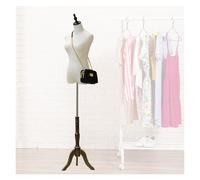 Adjustable Female Dress Form Mannequin, Height 120cm-182cm, for Tailoring, Sewing, and Jewelry Display with Stand