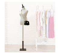 Adjustable Female Dress Form Mannequin, Height 120cm-182cm, for Tailoring, Sewing, and Jewelry Display with Stand