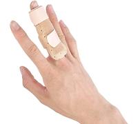 Adjustable Finger Splint, Trigger Finger Splint Finger Orthotics Support for Trigger Finger, with Fixed Aluminum Band for Middle Index Ring Finger Broken Fingers