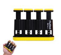 Adjustable Finger Strength Trainer and Grip Exerciser - Ultimate Lower Resistance Hand Conditioning Device Practice Aid and Instrument Warm-Up Tool