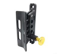 Adjustable Fire Extinguisher Mounting Bracket for ATV and UTV Off-Road Vehicles with Quick Release Pin, Noise Reduction Pads, and Installation(Gold)