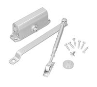 Adjustable Fireproof Door Closer 180-Degree Spring Hydraulic Buffer Automatic Door Closer