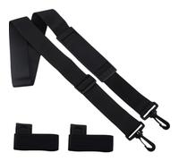 Adjustable Fishing Rod Strap with Load Sharing for Sports Use Black