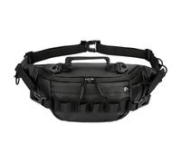 Adjustable Fishing Waist Pack - Waterproof Fly Fishing Tackle Bag with Storage Pocket | Outdoor Sling Pack for Men and Women, Portable Fanny Pack for Hiking and Travel Trendy Appearance: Lift your