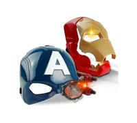 Adjustable Fit Iron Man Helmet for Fans, Animation-Inspired Design with Premium Electronic Helmet Technology, USB Powered Light Feature for Night