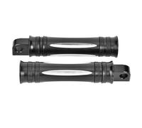 Adjustable Fitment Foot Pegs, Comfortable Pivot Point Plug And Play Motorcycle Passenger Pedals For Harley Davidson Bikes, Ride Safe, Secure Fit