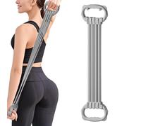 Adjustable Fitness Bands: Resistance Chest Extender, Strap with Elastic Material for Home Gym Workout, Full Body Exercise Equipment for Adults, Professionals