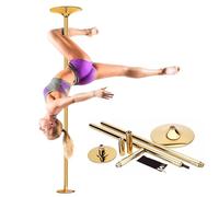 Adjustable Fitness Dance Pole, Static Stripper Pole for Apartment Party Pub, 45mm Portable Dancing Pole