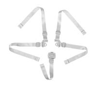 Adjustable Five-Point Baby Safety Harness for High Chair and Stroller