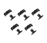 Adjustable, Fixed Hardware Quick Release Column Connectors, Quick Release Wall Mount for Facade Cladding, Ideal for DIY (Black, 4.9 cm)
