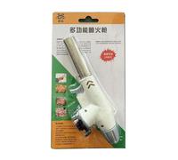 Adjustable Flame AutoIginiton Butane Gas Welding Torch Portable Tool for BBQ Cooking Soldering Camping Heating Crafts DIY Chefs, Butane Fuel Not Included