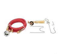 Adjustable Flame Intensity MAP Pro Gas Propane Torch for Welding Soldering, 5FT Hose