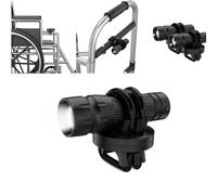 Adjustable Flashlight for Canes,Super Bright Waterproof Walking Cane Accessories,Crutch,Accessory for Walkers,Wheelchairs,Cane Accessories Lights,Helps Prevent Falls During Dark Hours