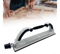 Adjustable Flexible Sanding Block, 70x400mm for CONTOUR Hand Sander for Wood & Metal, Bendable Long Reach Tool for Curved Surfaces & Auto Body with Ergonomic Grip