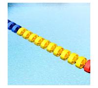 Adjustable Floating Pool Safety Divider Anti-Wave Swim Lane Line with Strong Buoyancy & High Visibility (9m/29.5ft Steel Wire) for Secure Swimming Areas