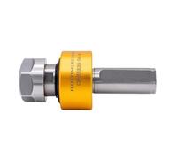 Adjustable Floating Reamer Shank C25.4 - High Precision Radial Floating Reamer Holder for Lathe-1pc(C25.4-ER25-UM)