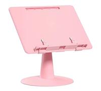 Adjustable Floor Book Stand for Hands-Free Reading Cookbook & Laptop Holder with 4 Angles Portable Tablet & Textbook Stand for Desk Use (Color: /)