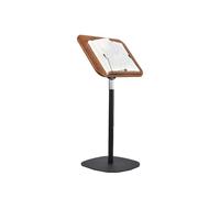 Adjustable Floor Book Stand for Recipes Music & Speeches - Height & Angle Adjustable Ideal for Weddings Classrooms & Events - Black (50-90cm)