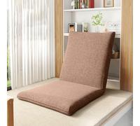 Adjustable Floor Chair, Foldable Tatami Chairs with 5 Positions, Comfortable Cushion for Bay Window Lounge, Reading, Watching, and Gaming