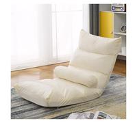 Adjustable Floor Gaming Chair Memory Foam, Meditation Lounge Chairs with Back Support, Easy to Clean Tatami Reading Seating Cushion for Living Room(Style6)
