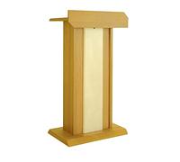 Adjustable Floor Lectern Podium Stand - Professional Speaking Desk for Churches Weddings Teacher Events and Receptions - Portable & Stylish Design for All Occasions