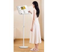 Adjustable Floor Podium with Angledle Lectern for Churches Classrooms Conferences EventsPortable Stand for Public Speaking and Presentats