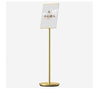 Adjustable Floor Sign Holder Stand - Dual Vertical & Horizontal Displays for Crowd Control, Perfect for Weddings, Business Events, and Warehouse Notices
