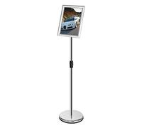 Adjustable Floor Sign Stand for Advertising and Business Promotion, Durable Banner Holder for Shops and Stores