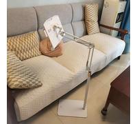 Adjustable Floor Stand Book Holder - Cookbook Holder for Kitchen & Reading - Multi-Angle Laptop Stand for Desk & Bed - Perfect Reading Rack for Recipes & Books