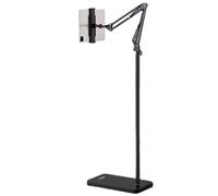 Adjustable Floor Stand for Book Reading and Cookbook Holder, Extra Large Sturdy Rolling Lectern for Tablets and Books