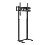 Adjustable Floor Stand for TV Height Adjustable Mount for 32 65 Inch LED LCD Monitors Supports Up to 40kg Black TV Stand for Home Theater and Office Use