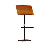 Adjustable Floor-Standing Book Holder with Tablet Stand, Page Clips for Cookbooks, Sheet Music, Recipes - Perfect for Cooking, Reading, and Music Practice,H-102CM